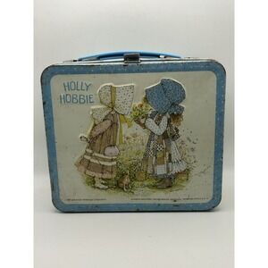 Vintage Aladdin Holly Hobbie 1981 Metal Lunchbox Nastalgic